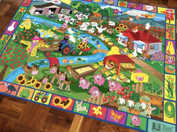 Farm Activity Play Mat