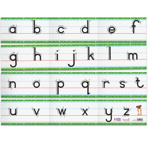 Wall Frieze – Alphabet Formation – Lowercase