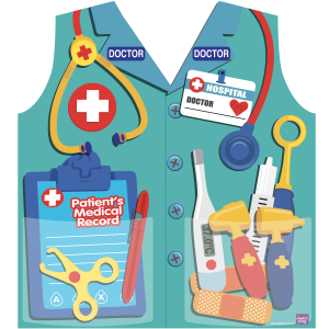Fantasy Play Professions Apron – Doctor