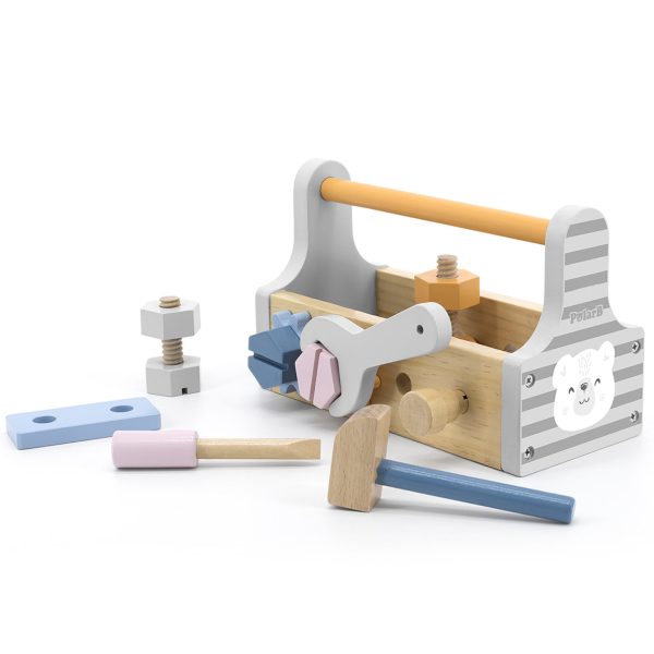 PolarB Wooden Toy Tool Kit