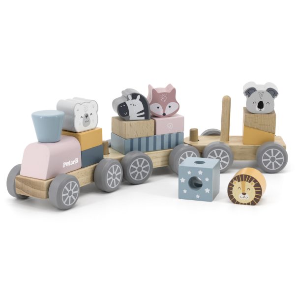 Stacking Train - Wooden Toy