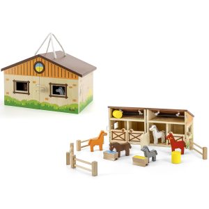 Foldable Stable - Viga Wooden Toys