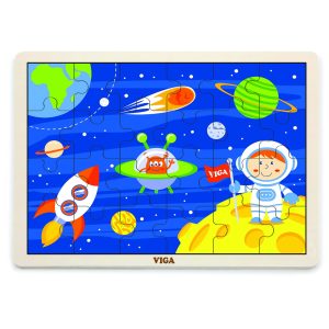 Viga Wooden Puzzle - Space Travel 24pc
