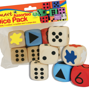 Dice Assorted – Pack of 6
