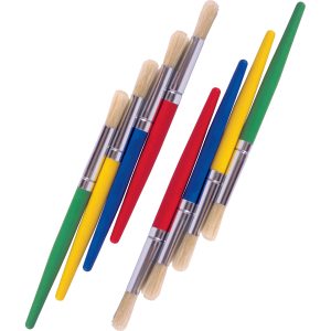 Round paint brushes (Packs of four)